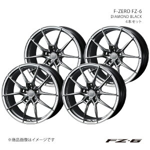 F-ZERO FZ-6 Gt[bgVbNX At@[h 30n/2.5L(nCubh ܂) zC[4{Zbg 0041868×4y18×8.5J 5-114.3 INSET40 DIAMOND BLACKz