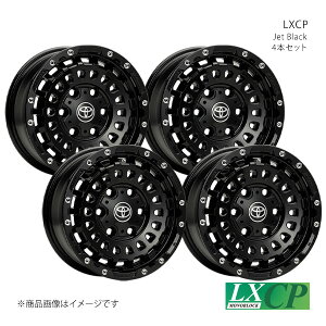 LXCP �G���G�b�N�X�V�[�s�[ �z�C�[�� 4�{�Z�b�g 00LXWM-15CP-02×4 �y15×6.0J 6-139.7 INSET30 Jet Black�z