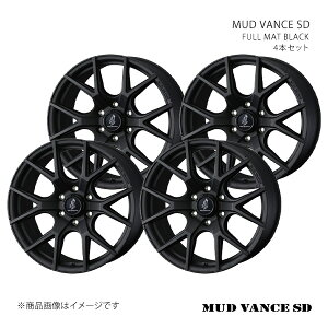 MUD VANCE SD }bh@X GXfB[ zC[ 4{Zbg 0041133×4 y18×7.5J 5-114.3 INSET35 FULL MAT BLACKz