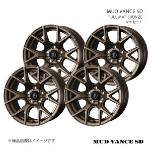 MUD VANCE SD �}�b�h���@���X �G�X�f�B�[ �z�C�[�� 4�{�Z�b�g 0042181×4 �y16×5.5J 5-139.7 INSET22 FULL MAT BRONZE�z