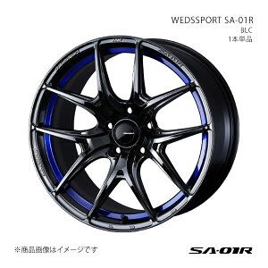 WEDSSPORT SA-01R EFbYX|[c GXG[[A[ zC[ 1{Pi 0074700 y18×9.5J 5-100 INSET45 BLCz