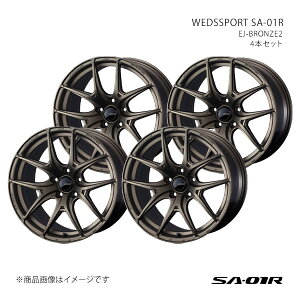 WEDSSPORT SA-01R EFbYX|[c GXG[[A[ zC[ 4{Zbg 0074642×4 y16×6.5J 4-100 INSET50 EJ-BRONZE2z