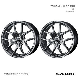 WEDSSPORT SA-01R EFbYX|[c GXG[[A[ zC[ 2{Zbg 0074686×2 y18×9.5J 5-100 INSET45 PSBz