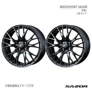 WEDSSPORT SA20R �E�F�b�Y�X�|�[�c �G�X�G�[�j�[�}���A�[�� �z�C�[�� 2�{�Z�b�g 0072725×2 �y17×7.0J 4-100 INSET43 WBC�z