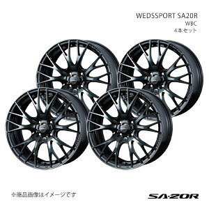 WEDSSPORT SA20R �E�F�b�Y�X�|�[�c �G�X�G�[�j�[�}���A�[�� �z�C�[�� 4�{�Z�b�g 0072729×4 �y17×7.0J 4-100 INSET50 WBC�z