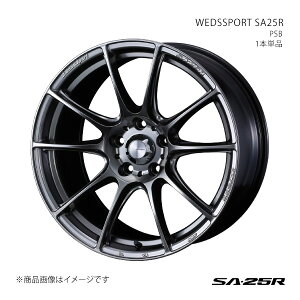 WEDSSPORT SA25R EFbYX|[c GXG[j[S[A[ zC[ 1{Pi 0073772 y18×8.0J 5-114.3 INSET45 PSBz