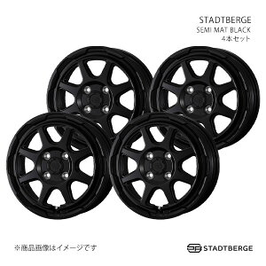 STADTBERGE X^bgxN zC[ 4{Zbg 0041472×4 y14×4.5J 4-100 INSET45 SEMI MAT BLACKz