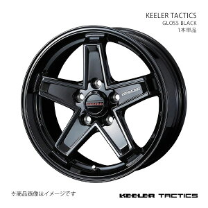 KEELER TACTICS �L�[���[ �^�N�e�B�N�X �z�C�[�� 1�{�P�i 0039729 �y17×7.0J 5-110 INSET35 GLOSS BLACK�z