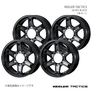 KEELER TACTICS L[[ ^NeBNX zC[ 4{Zbg 0039723×4 y15×6.0J 6-139.7 INSET33 GLOSS BLACKz