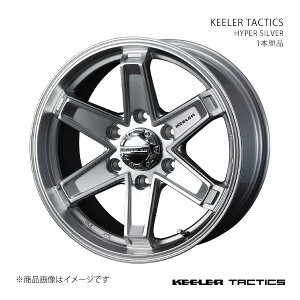 KEELER TACTICS L[[ ^NeBNX zC[ 1{Pi 0042112 y18×7.5J 6-139.7 INSET46 HYPER SILVERz