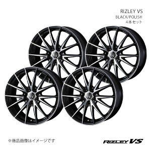 RIZLEY VS Cc[ uCGX NE 220EH20n/4WD A~zC[ 4{Zbg 0042484×4y17×7J 5-114.3 INSET39ST/40 BKPz