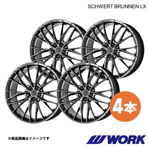 WORK ���[�N �z�C�[�� 4�{ �V�����@�[�g �u���l��LX 1�s�[�X RX350 ver.L DBA-GGL16W�y20×8.5J 5-114.3 INSET38 GTK�zSCHWERT BRUNNEN LX