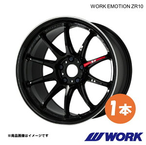 WORK ���[�N �z�C�[�� 1�{ ���[�N�G���[�V����ZR10 1�s�[�X RAV4 6AA-AXAN64(Adventure)�y19×8.5J 5-114.3 INSET30 BLKLC�zWORK EMOTION ZR10