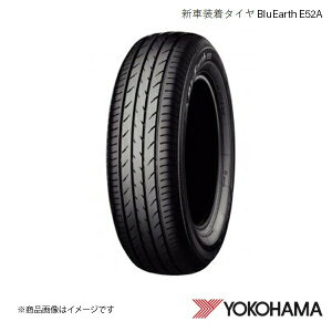 YOKOHAMA ���R�n�}�^�C�� �V�ԑ����^�C�� BluEarth E52A 195/65R15 91S 1�{ �j�b�T�� �Z���i C27/GC27/GNC27/GFC27/GFNC27 R0552