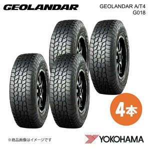 YOKOHAMA ���R�n�}�^�C�� GEOLANDAR A/T4 G018 215/85R16 �I�[���e���[���^�C�� 4�{ 215 85 16 S LT E5607