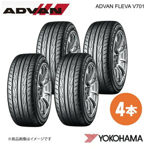 YOKOHAMA ���R�n�}�^�C�� ADVAN FLEVA V701 205/55R17 �T�}�[�^�C�� 4�{ 205 55 17 V R0421