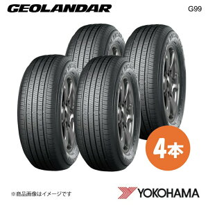YOKOHAMA ���R�n�}�^�C�� �V�ԑ����^�C�� GEOLANDAR G99B 235/60R18 103H 4�{ �~�c�r�V �A�E�g�����_�[PHEV GN0W R5986