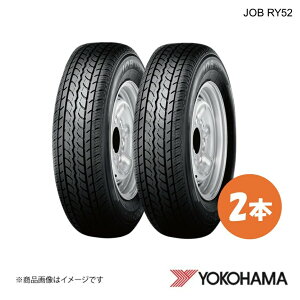 YOKOHAMA ���R�n�}�^�C�� �V�ԑ����^�C�� JOB RY52B 145/80R12 80/78N 2�{ �_�C�n�c �A�g���[ S700V E4577