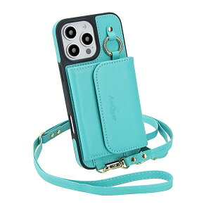 15 15 Air 16 Pro �Ή� �P�[�X Pro 14 ���[ �|�[�`�t�� Plus MagSafe �X�g���b�v �V�����_�[ RFID�X�L�~���O�h�~ �t�� ���U�[ Max �J�[�h iPhone �X�}�z�P�[�X �J�[�h�P�[�X 17 ���z �c �� 2way ������ �}�O�l�b