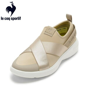 ルコックスポルティフ le coq sportif QL3VJC06ER レディース靴 靴 シューズ 3E スニーカー スリッポン 厚底 LA RHONE DBSP ラ ローヌ DBSP 伸縮性 クッション性 消臭 ローカットスニーカー 低反発 屈曲性