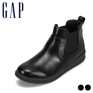 ギャップ GAP GPM22460C メンズ 靴 シューズ 3E相当 ショート ブーツ 防水 サイド ゴア ゴム 雨 晴雨兼用 シンプル 人気 ブランド ブラック