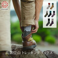【単品】高御位山 トレッキングソックス 厚手でクッション性のある丈夫な登山靴下 たかみくら 山登り キ…