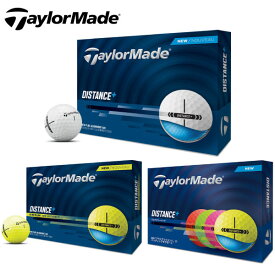 テーラーメイド(TaylorMade)ディスタンス プラス ゴルフボール【DISTANCE＋】【日本正規品】【2025モデル】