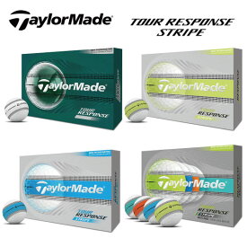 テーラーメイド(TaylorMade)ツアーレスポンス ストライプ TOUR RESPONSE STRIPE ゴルフボール 【2026モデル】【日本正規品】