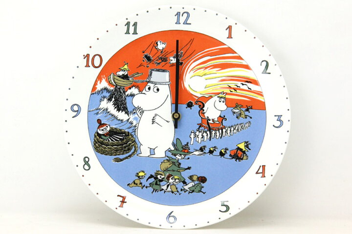 楽天市場】廃盤品 ARABIA アラビア Mumin ムーミン キャラクター掛時計 