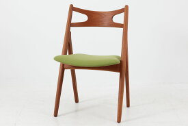 北欧家具ビンテージ　CH29　チーク材　Hans J.Wegner（ハンス・J・ウェグナー）Carl Hansen & Son（カール・ハンセン&サン）【アンティーク 北欧インテリア 木製椅子 デザイナー 希少 1点物 おしゃれ】