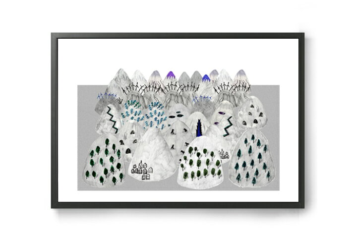 楽天市場 Ana Froisアナ フロイス ポスター アートプリント I Was Born In The Mountains A3 イラスト インテリア 北欧雑貨 おしゃれ 壁掛け 絵画 パネル モダン モノクロ モノトーン Chloros クロロス