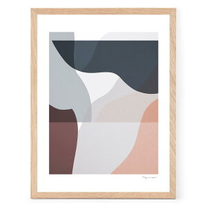 The Poster Club �A�[�g�|�X�^�[ 30×40cm Soft Lines 02 �|�X�^�[�N���u �k���G�� �f���}�[�N�� �A�[�g�v�����g �������� �C���e���A ������� �I�V���� �l�C �������� ���m�N�� �r���e�[�W ���B���e�[