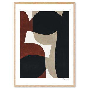 The Poster Club A[g|X^[ 50×70cm Connected Shapes No 1 |X^[Nu kG f}[N A[gvg CeA  IV lC  mN re[W Be[W