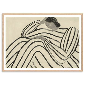 The Poster Club アートポスター 50×70cm Waiting ポスタークラブ 北欧雑貨 デンマーク製 アートプリント 送料無料 インテリア おしゃれ オシャレ 人気 おすすめ モノクロ ビンテージ ヴィンテージ モダン モノトーン