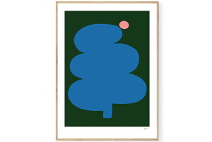 y݌ɌzyēׂȂzTHE POSTER CLUB × Wensi Zhai@|X^[/A[gvg@70×100cm@Fat Tree Pink MoonyA[g CXg CeA kG EH[A[g z ǎ  Ǌ| G
