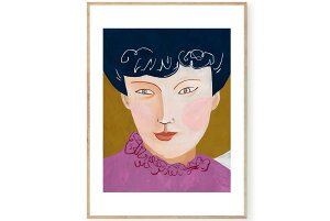 y݌ɌzyēׂȂzTHE POSTER CLUB × Jaron Su@|X^[/A[gvg@70×100cm@Taiwanese Lady In 1950s ParisyA[g CXg CeA kG EH[A[g z ǎ 