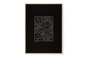 y݌ɌzyēׂȂzTHE POSTER CLUB × Little Detroit@|X^[/A[gvg@50×70cm@Lines No. 01yA[g CXg CeA kG EH[A[g z ǎ  Ǌ| G 