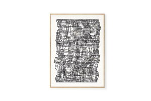 The Poster Club A[g|X^[ 30×40cm Timeline Black |X^[Nu kG f}[N A[gvg  CeA  IV lC  mN re[W Be