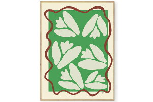 y݌ɌzyēׂȂzTHE POSTER CLUB × Anna Morner@|X^[/A[gvg@70×100cm@Lily Of The Valley GreenyA[g CXg CeA kG EH[A[g z ǎ 