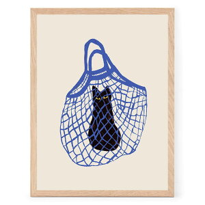 The Poster Club A[g|X^[ 30×40cm The Cats In The Bag |X^[Nu kG f}[N A[gvg  CeA  IV lC  mN re[W B