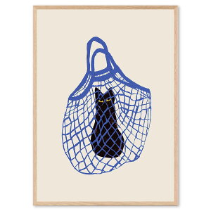 The Poster Club A[g|X^[ 50×70cm The Cats In The Bag |X^[Nu kG f}[N A[gvg  CeA  IV lC  mN re[W B