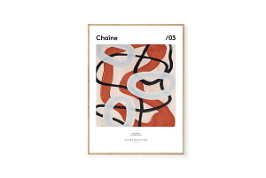 y݌ɌzyēׂȂzTHE POSTER CLUB × Berit Mogensen Lopez@|X^[/A[gvg@30×40cm@ChaineyA[g CXg CeA kG EH[A[g z ǎ  Ǌ| G 