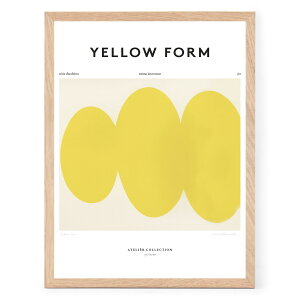 The Poster Club A[g|X^[ 30×40cm Yellow Form |X^[Nu kG f}[N A[gvg  CeA  IV lC  mN re[W Be[