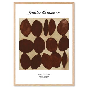The Poster Club A[g|X^[ 50×70cm Feuilles dfAutomne |X^[Nu kG f}[N A[gvg CeA  IV lC  mN re[W Be[W 