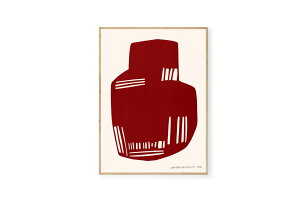 y݌ɌzyēׂȂzTHE POSTER CLUB × Leise Dich Abrahamsen@|X^[/A[gvg@30×40cm@Corpus RedyA[g CXg CeA kG EH[A[g z ǎ  Ǌ|