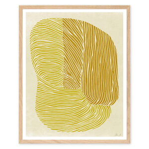 The Poster Club A[g|X^[ 40×50cm Yellow Reef |X^[Nu kG f}[N A[gvg  CeA  IV lC  mN re[W Be[