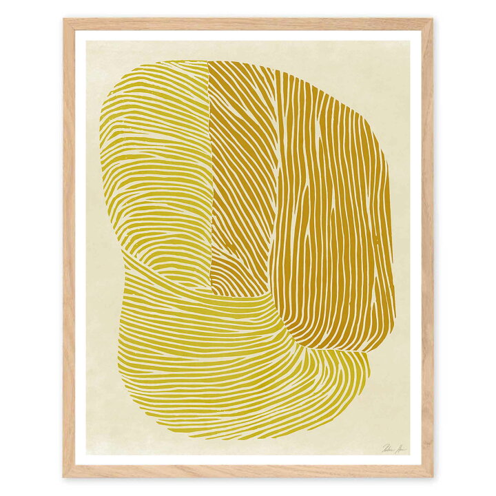 楽天市場】The Poster Club アートポスター 40×50cm Yellow Reef 
