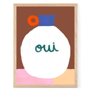 The Poster Club A[g|X^[ 30×40cm Vase Oui |X^[Nu kG f}[N A[gvg CeA  IV lC  mN re[W Be[W _ 