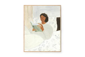 The Poster Club A[g|X^[ 40×50cm Morning Read |X^[Nu kG f}[N A[gvg  CeA  IV lC  mN re[W Be[