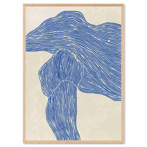 The Poster Club A[g|X^[ 50×70cm The Line ? Navy |X^[Nu kG f}[N A[gvg CeA  IV lC  mN re[W Be[W _